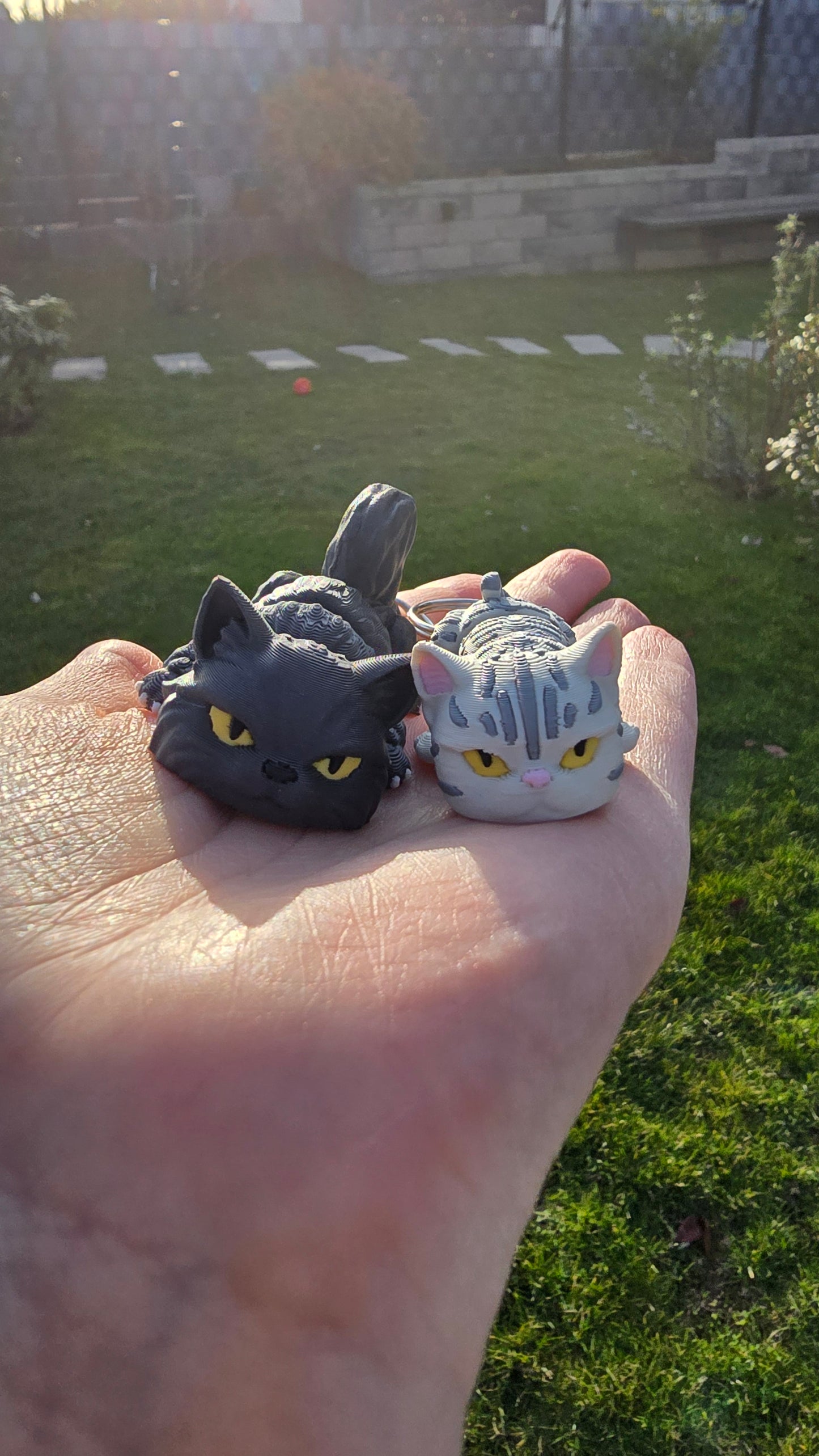 Schlüsselanhänger Apollo & Cosmo Duo 3D Print