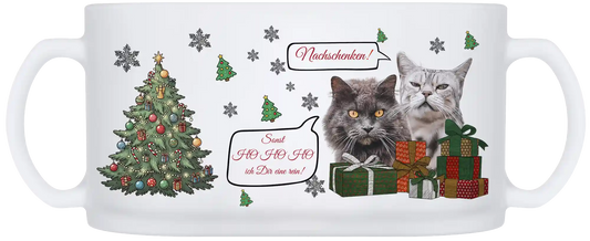 Apollo & Cosmo Frosty-Tasse – „Nachschenken!