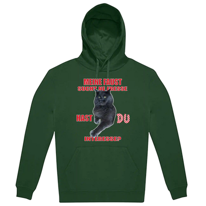Hoodie Unisex - MEINE FAUST SUCHT NE FRESSE...