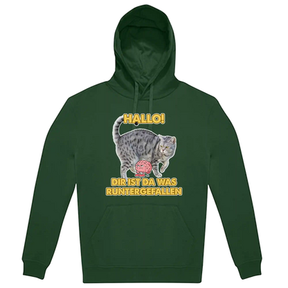 Hoodie Unisex - HALLO! DIR IST DA WAS RUNTER GEFALLEN