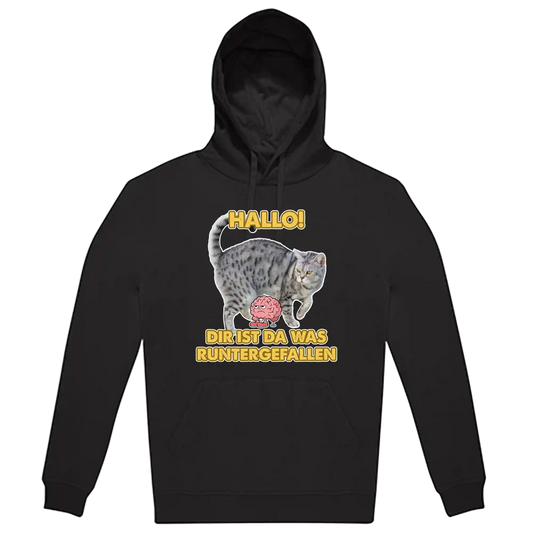 Hoodie Unisex - HALLO! DIR IST DA WAS RUNTER GEFALLEN