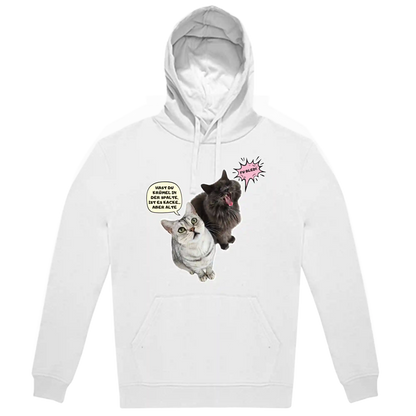 Hoodie Unisex - HAST DU KRÜMEL IN DER SPALTE, ...