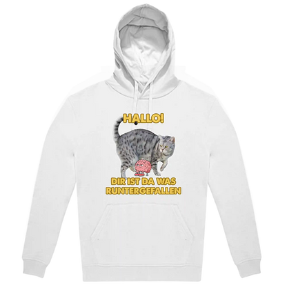 Hoodie Unisex - HALLO! DIR IST DA WAS RUNTER GEFALLEN