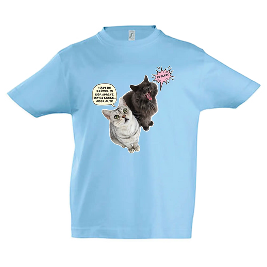 T-Shirt KIDS Unisex - HAST DU KRÜMEL IN DER SPALTE, ...
