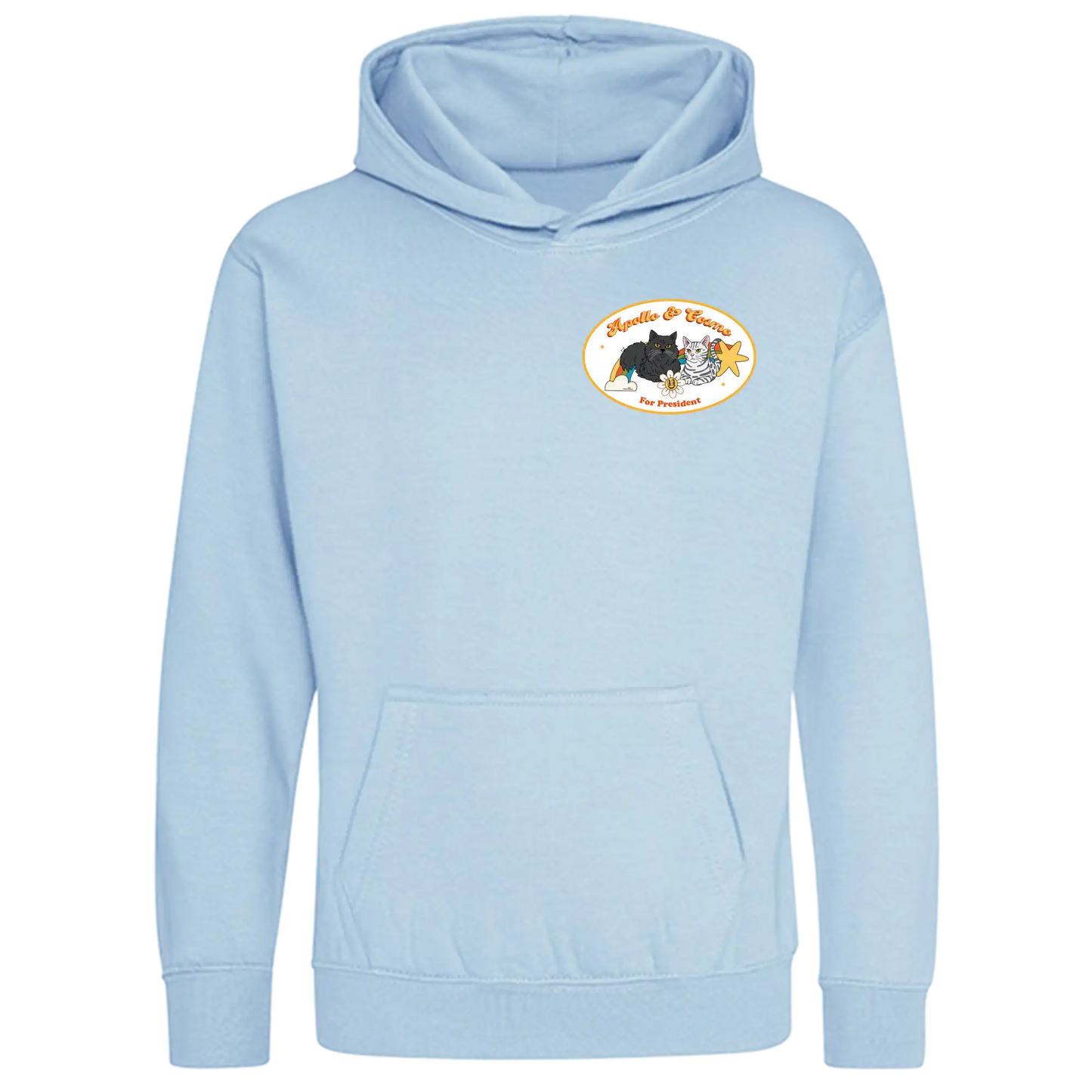 Hoodie KIDS Unisex - APOLLO & COSMO FOR PRESIDENT