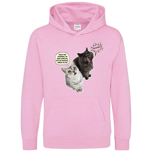 Hoodie KIDS Unisex - HAST DU KRÜMEL IN DER SPALTE, ...