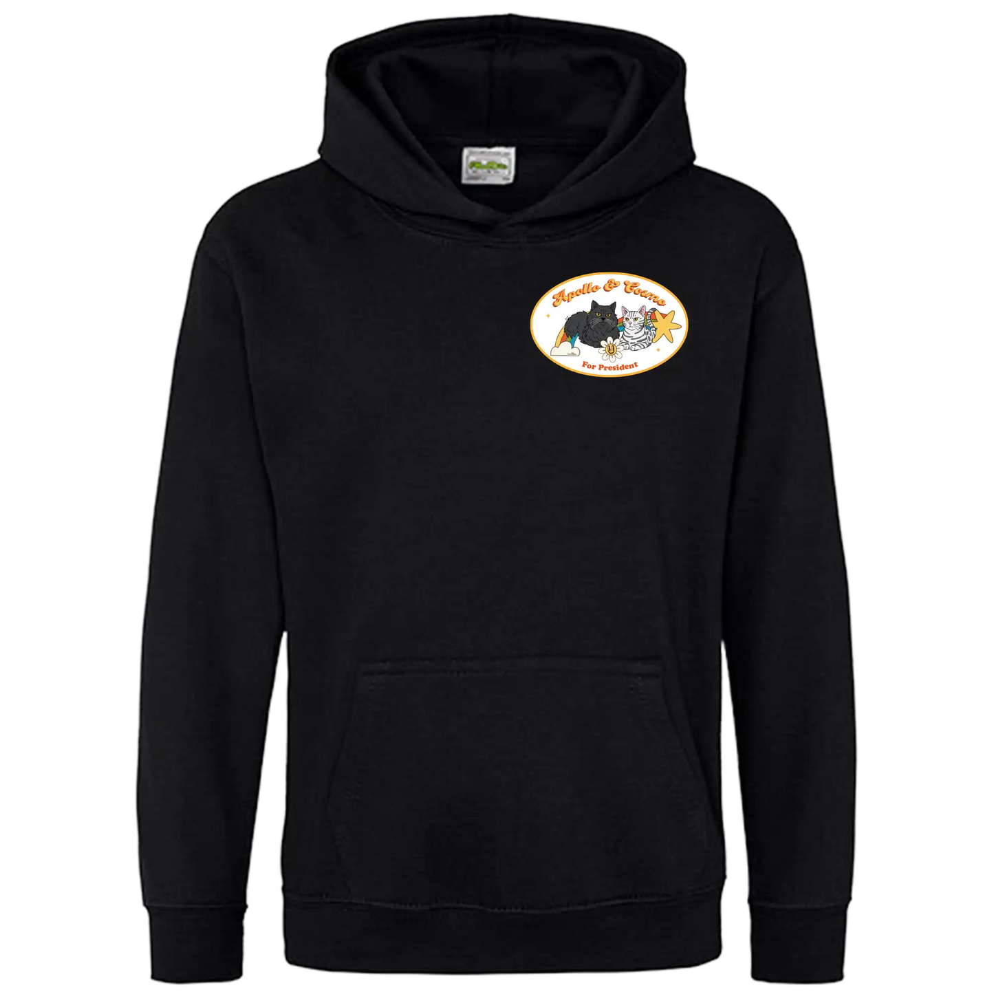Hoodie KIDS Unisex - APOLLO & COSMO FOR PRESIDENT