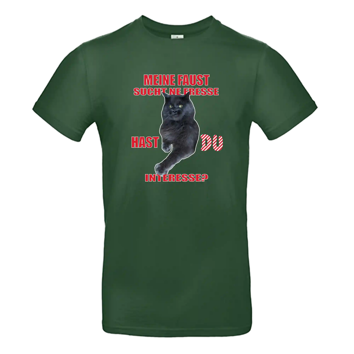 T-Shirt Unisex - MEINE FAUST SUCHT NE FRESSE...