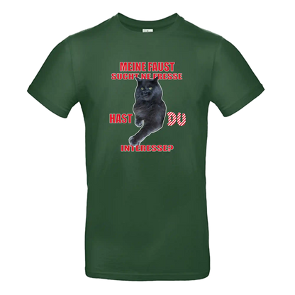 T-Shirt Unisex - MEINE FAUST SUCHT NE FRESSE...