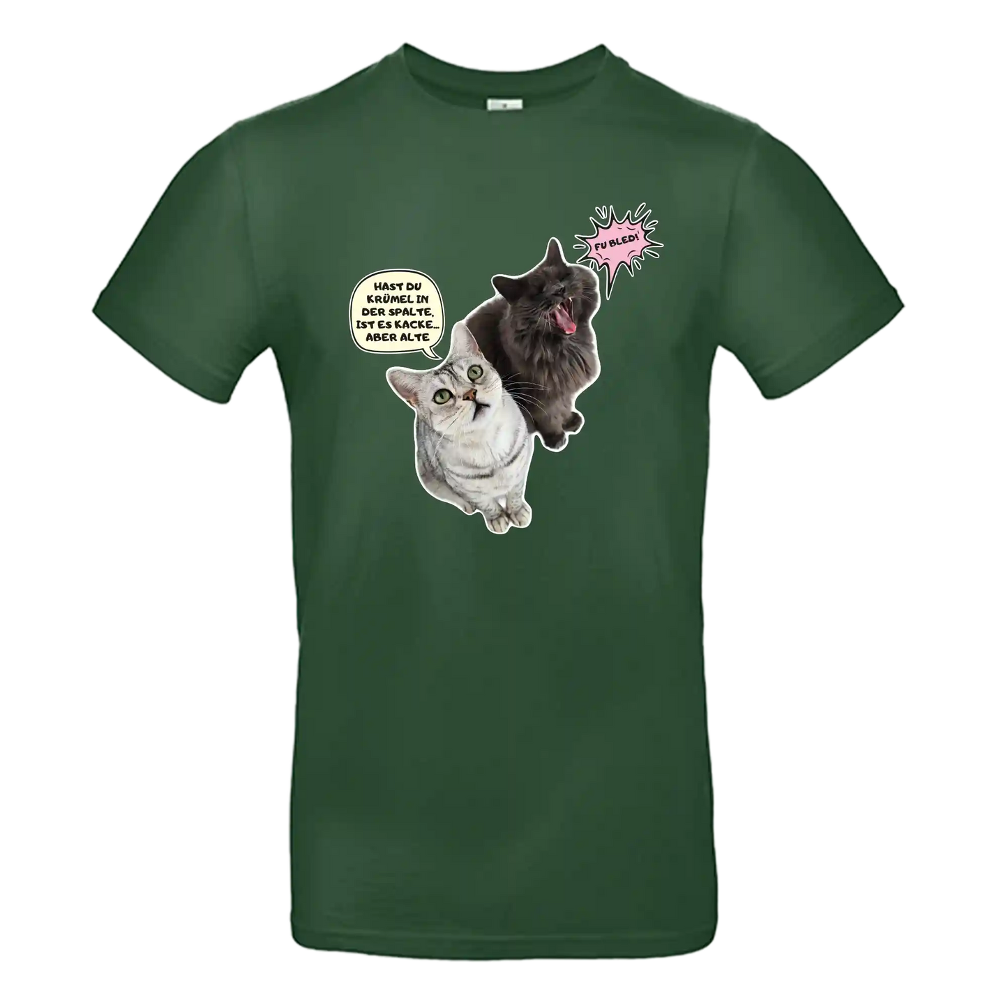 T-Shirt Unisex - HAST DU KRÜMEL IN DER SPALTE, ...