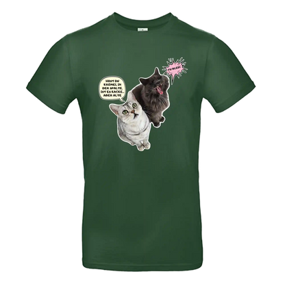 T-Shirt Unisex - HAST DU KRÜMEL IN DER SPALTE, ...