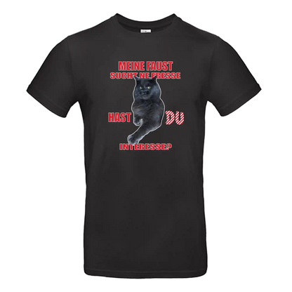 T-Shirt Unisex - MEINE FAUST SUCHT NE FRESSE...