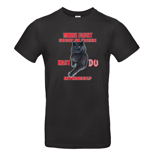 T-Shirt Unisex - MEINE FAUST SUCHT NE FRESSE...
