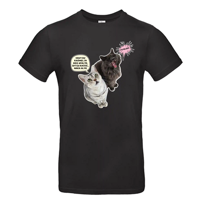 T-Shirt Unisex - HAST DU KRÜMEL IN DER SPALTE, ...