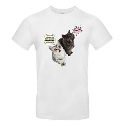 T-Shirt Unisex - HAST DU KRÜMEL IN DER SPALTE, ...